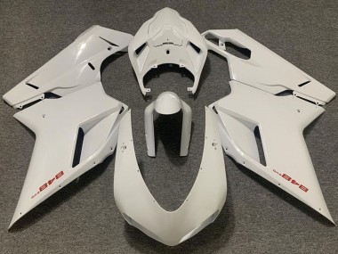 2007-2014 Ducati 848 Motorcycle Fairing - Pearl White Canada