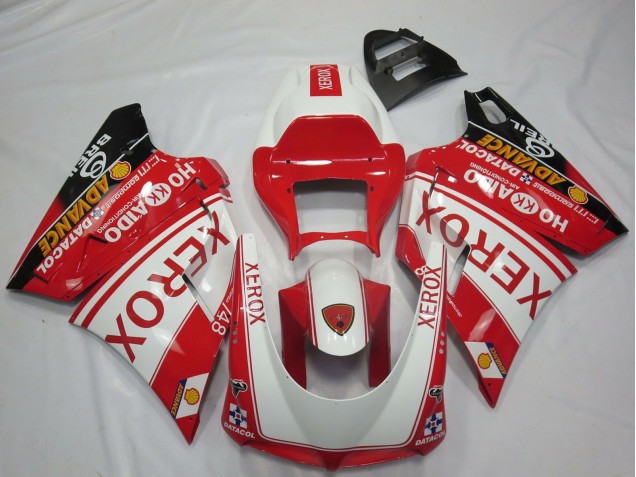 1993-2005 Ducati 748 916 996 998 Motorcycle Fairings - White Red Glossy Black Xerox Canada