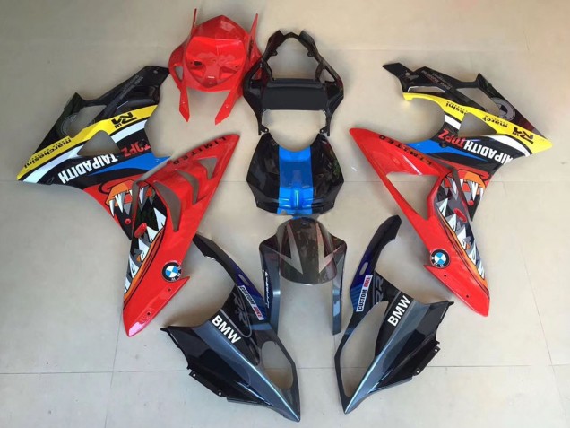 2009-2014 BMW S1000RR Motorcycle Fairings - Yellow Blue Red Black Shark Canada