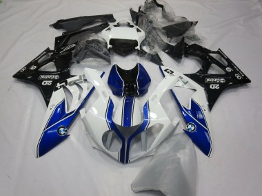 2015-2016 BMW S1000RR Motorcycle Fairings - White Blue Glossy Black Canada