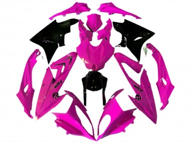 2009-2014 BMW S1000RR Motorcycle Fairings - Pink Glossy Black HP Canada