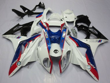 2009-2014 BMW S1000RR Motorcycle Fairing Kits - White Red Blue Glossy Black Canada