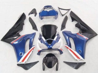 2006-2008 Triumph Daytona 675 Motorcycle Fairings - Blue White Red Glossy Black Canada