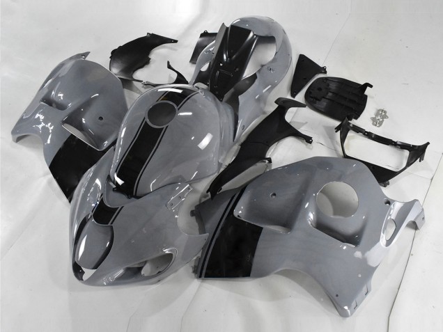 1996-2007 Suzuki GSXR 1300 Hayabusa Motorcycle Fairings - Nardo Grey Black No Decal Canada