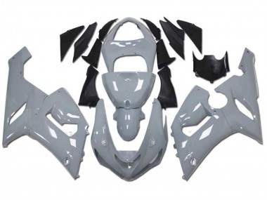 2005-2006 Kawasaki ZX6R Motorcycle Fairings - Nardo Grey Canada