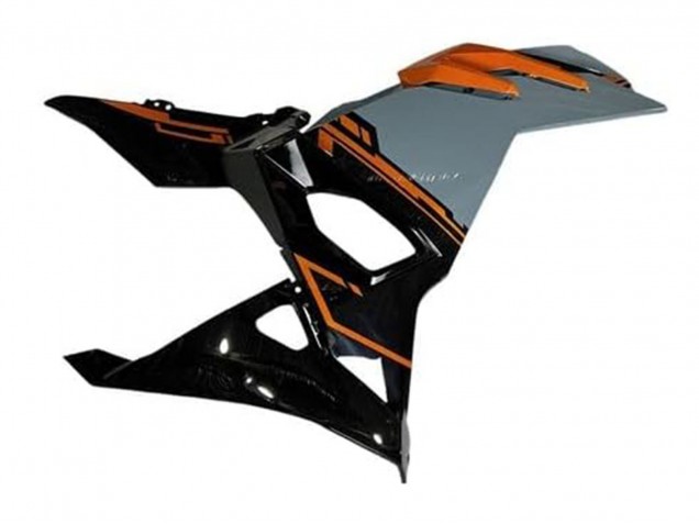 2024-2025 Kawasaki Ninja 500 EX500R Motorcycle Fairings - Nardo Grey Orange Black Canada