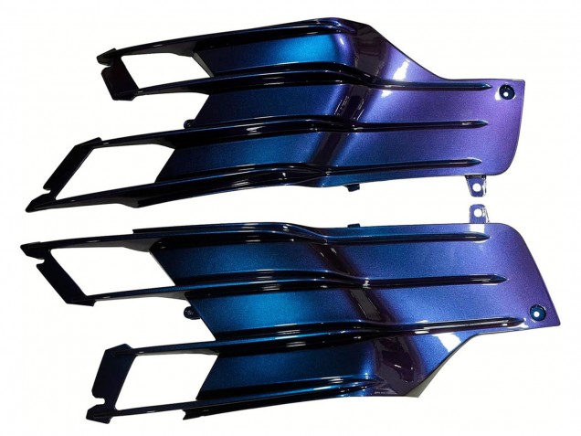 2012-2024 Kawasaki ZX14R ZZR1400 Motorcycle Fairings - Chameleon Blue Purple Canada