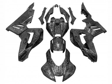 2020-2023 Honda CBR1000RR-R Motorcycle Fairings - Black Forged Carbon Fiber Canada