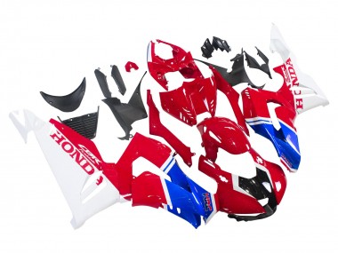 2020-2023 Honda CBR1000RR-R Motorcycle Fairings Kits - White Red Blue HRC Canada
