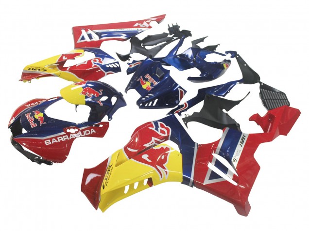 2020-2023 Honda CBR1000RR-R Motorcycle Fairings - Blue Yellow Red Bull Canada