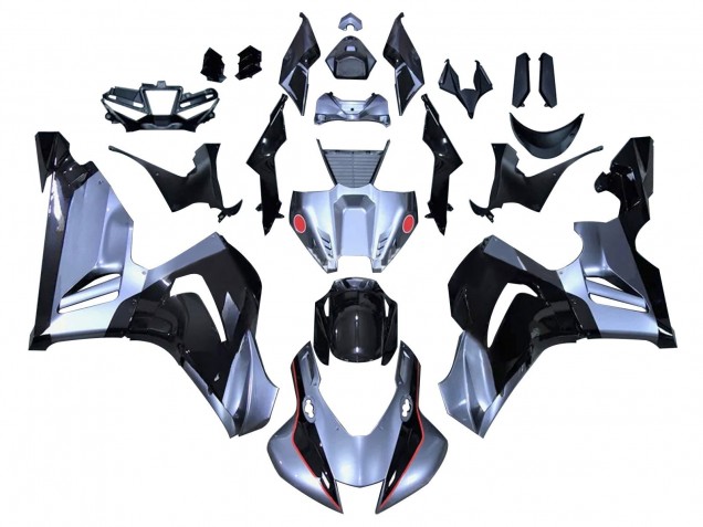 2020-2023 Honda CBR1000RR-R Motorcycle Fairings - Silver Glossy Black Canada