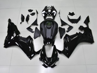 2020-2023 Honda CBR1000RR-R Motorcycle Fairings - Glossy Black Matte Black Canada