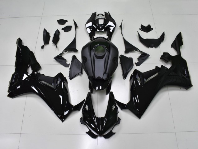 2020-2023 Honda CBR1000RR-R Motorcycle Fairings - Glossy Black Matte Black Canada