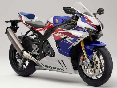 2020-2023 Honda CBR1000RR-R Motorcycle Fairings - White Red Blue HRC Canada