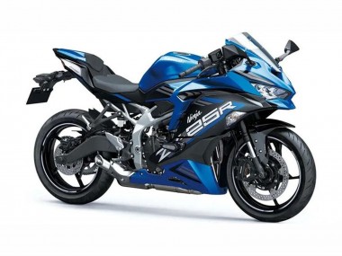 2019-2025 Kawasaki ZX25R ZX-25R Motorcycle Fairings - Blue White Matte Black Canada