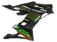 2019-2025 Kawasaki ZX25R ZX-25R Motorcycle Fairings - Green Black Red Honeycomb Canada