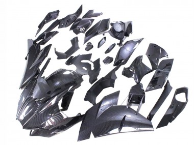 2015-2022 Kawasaki Ninja H2 Motorcycle Fairings - Black Carbon Fiber Canada