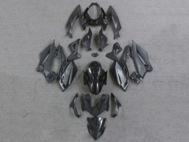 2018-2024 Kawasaki Z400 Motorcycle Fairings - Matte Black Glossy Black Canada