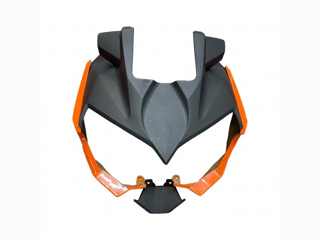 2018-2024 Kawasaki Z400 Motorcycle Fairings - Orange Glossy Black Canada