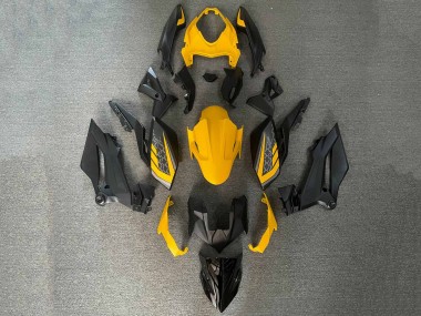 2018-2024 Kawasaki Z400 Motorcycle Fairings - Yellow Black Canada