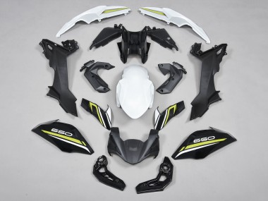 2017-2019 Kawasaki Ninja Z650 Motorcycle Fairings - Black White Yellow Canada