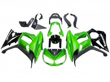 2010-2016 Kawasaki Z1000SX Motorcycle Fairings - Glossy Black Matte Black Green Canada