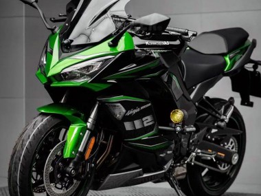 2020-2025 Kawasaki Z1000SX Motorcycle Fairing - Black Green Ninja Canada