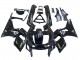1993-2007 Kawasaki ZZR400 Motorcycle Fairings - Glossy Black Gold Ninja Canada