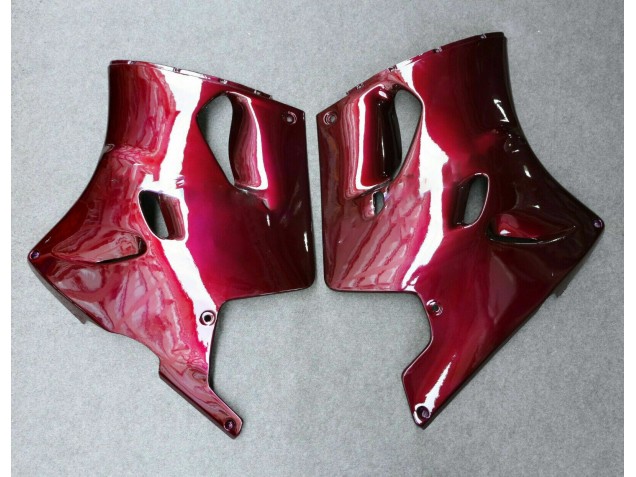 1993-2003 Kawasaki ZZR1100 Motorcycle Fairing - Dark Red Canada