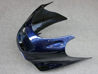 1993-2003 Kawasaki ZZR1100 Motorcycle Fairings - Glossy Blue Grey Canada