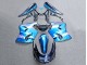 1993-2003 Kawasaki ZZR1100 Motorcycle Fairings - Glossy Blue Grey Canada