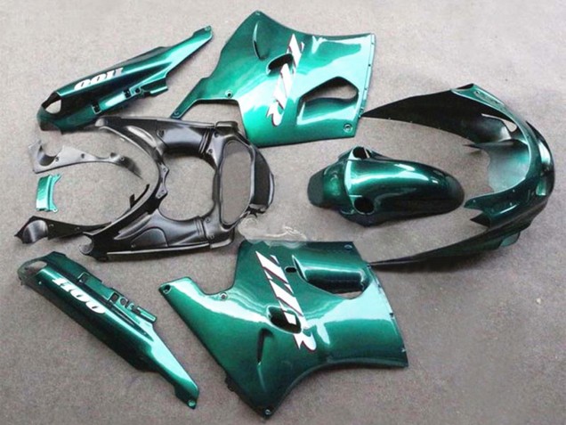 1993-2003 Kawasaki ZZR1100 Motorcycle Fairings - Glossy Green Canada