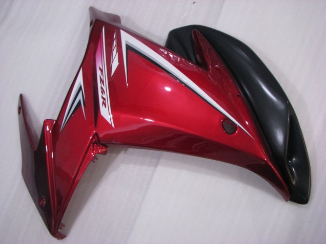 2009-2015 Yamaha FZ6R Motorcycle Fairings - Red White Black Canada