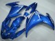 2009-2015 Yamaha FZ6R Motorcycle Fairings - Blue White Canada