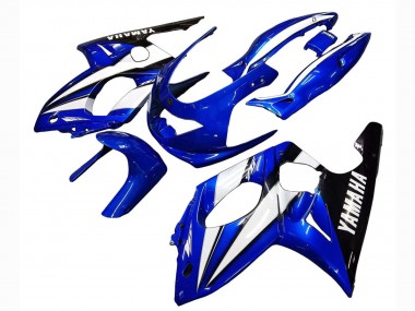 1996-2007 Yamaha YZF600R Thundercat Motorcycle Fairings - Blue White Black Canada