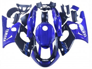 1996-2007 Yamaha YZF600R Thundercat Motorcycle Fairings - Blue Glossy Black Canada