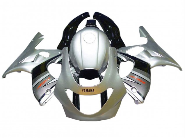 1996-2007 Yamaha YZF600R Thundercat Motorcycle Fairings - Silver Grey Glossy Black Canada