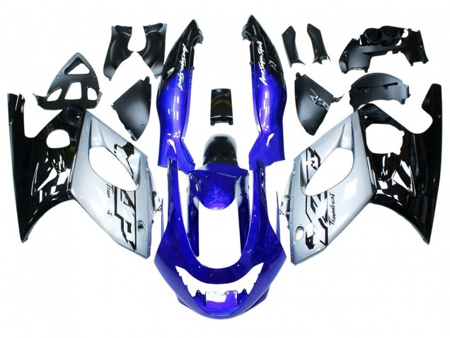 1996-2007 Yamaha YZF600R Thundercat Motorcycle Fairings - Blue Silver Black Canada