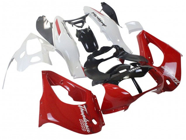 1997-2007 Yamaha YZF 1000R Thunderace Motorcycle Fairings - Red Black White Thunderace Canada
