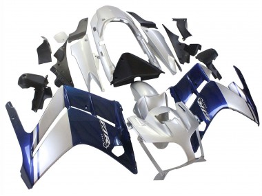 2001-2006 Yamaha FJR1300 Motorcycle Fairings - Dark Blue Silver Canada