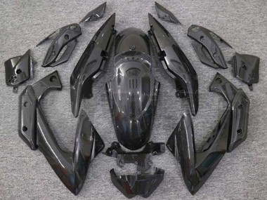 2009-2012 Yamaha XJ6 Motorcycle Fairings - Black Carbon Fiber Canada
