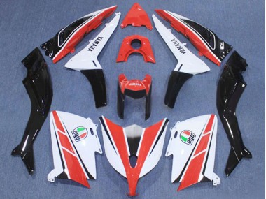 2012-2014 Yamaha TMAX530 Motorcycle Fairing - Red White Black Canada