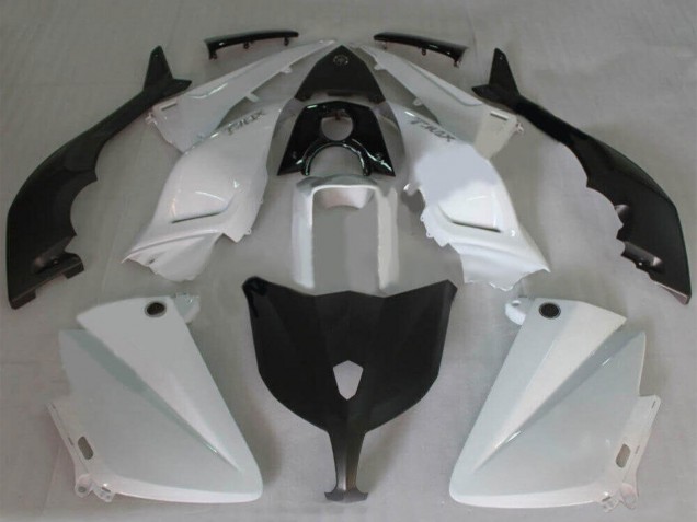 2012-2014 Yamaha TMAX530 Motorcycle Fairings - White Glossy Black Canada