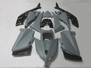 2012-2014 Yamaha TMAX530 Motorcycle Fairings - Matte Grey Glossy Black Canada