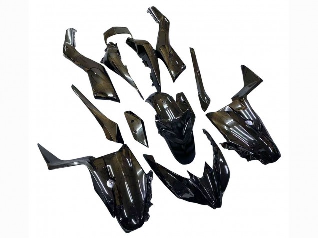 2017-2021 Yamaha XMAX300 Motorcycle Fairings - Glossy Black Canada