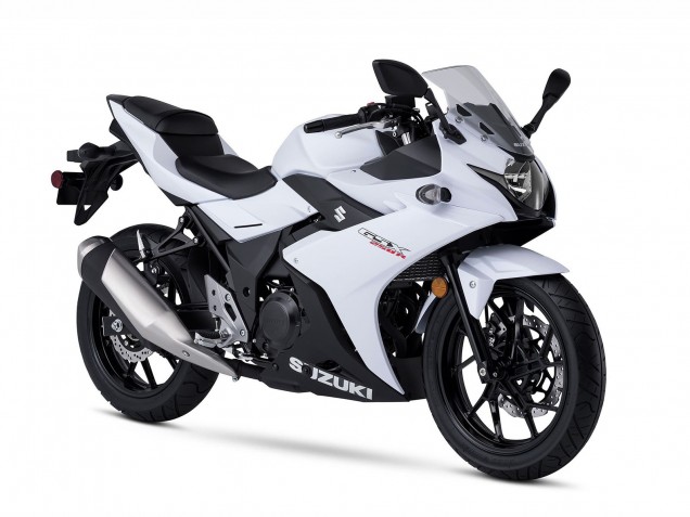 2017-2020 Suzuki GSX250R Motorcycle Fairing Kits - White Black Canada
