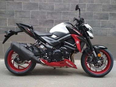 2017-2022 Suzuki GSX-S 750 Motorcycle Fairings - Red White Canada