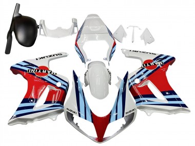 2003-2013 Suzuki SV650 Motorcycle Fairings - White Red Blue Martini Canada
