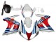 2003-2013 Suzuki SV650 Motorcycle Fairings - White Red Blue Martini Canada