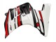 2003-2013 Suzuki SV650 Motorcycle Fairings - White Red Black Canada